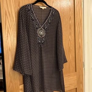 Pi’s Rossini resort wear embellished bathing suit cover up